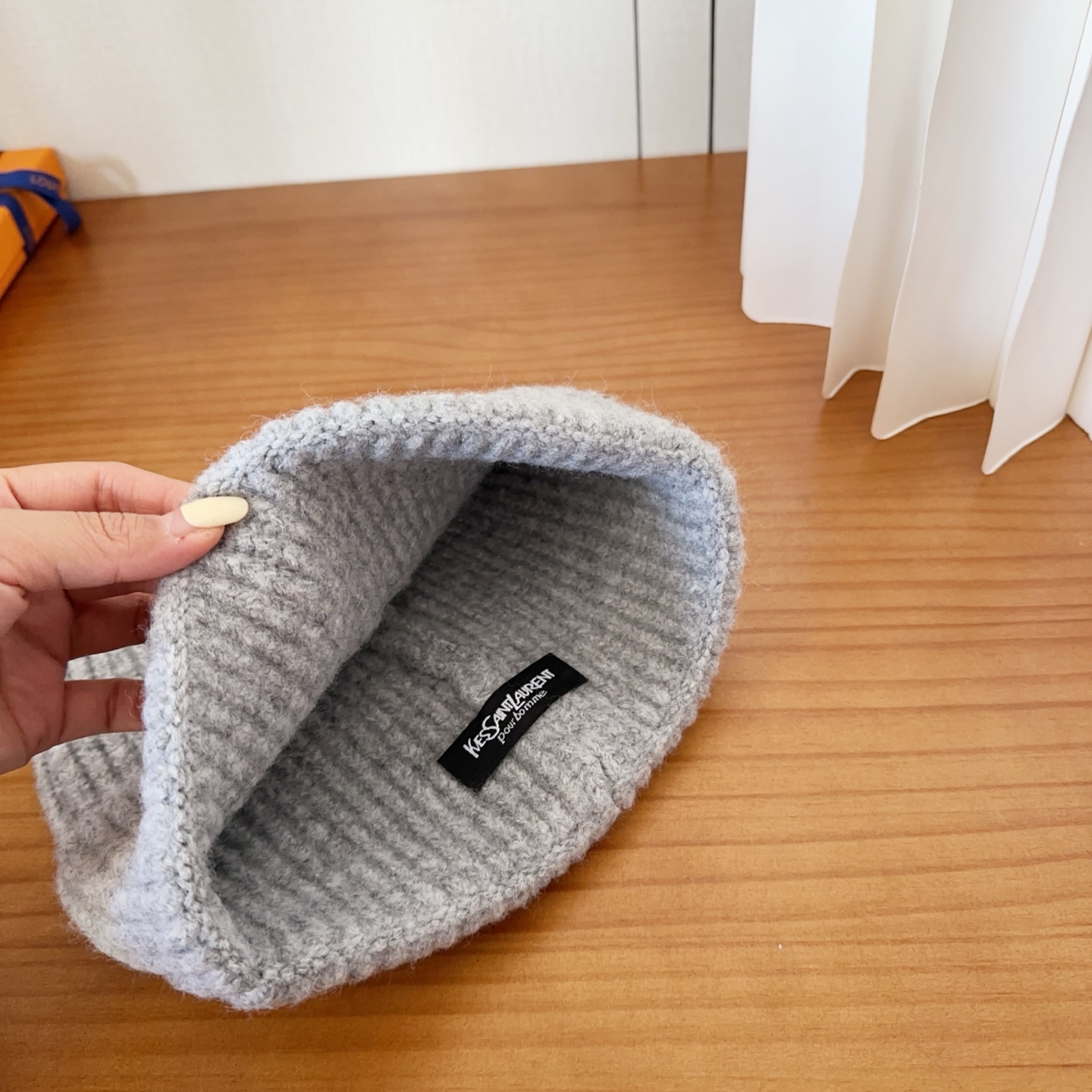 ysl 圣罗兰 2025秋冬新款毛线帽，男女款针织帽，