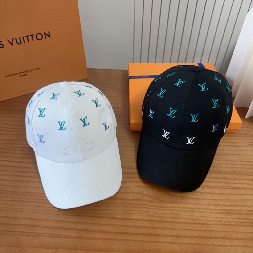 LV路易威登棒球帽 轻盈透气。完美版型，独家实物拍摄，男女适用