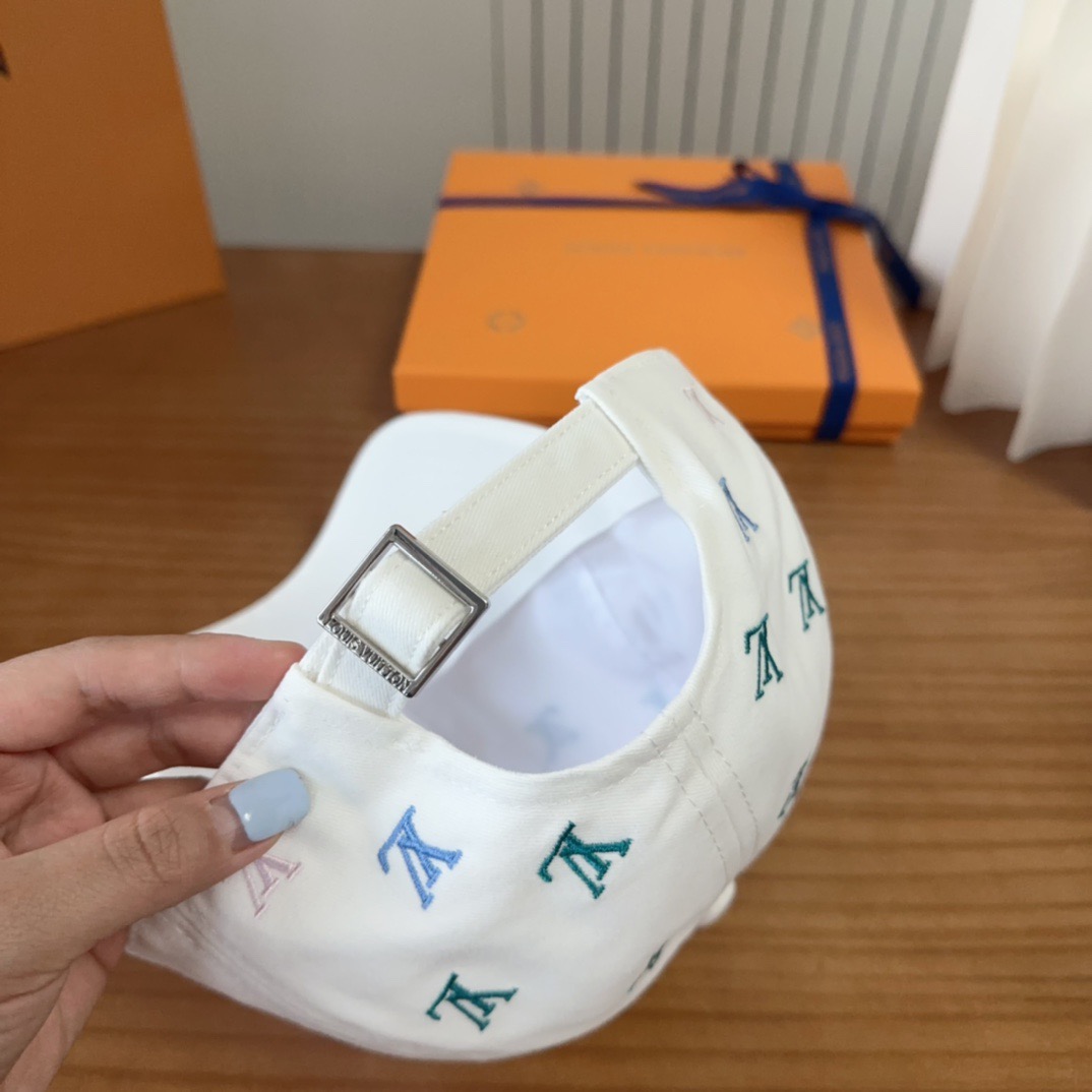 LV路易威登棒球帽 轻盈透气。完美版型，独家实物拍摄，男女适用
