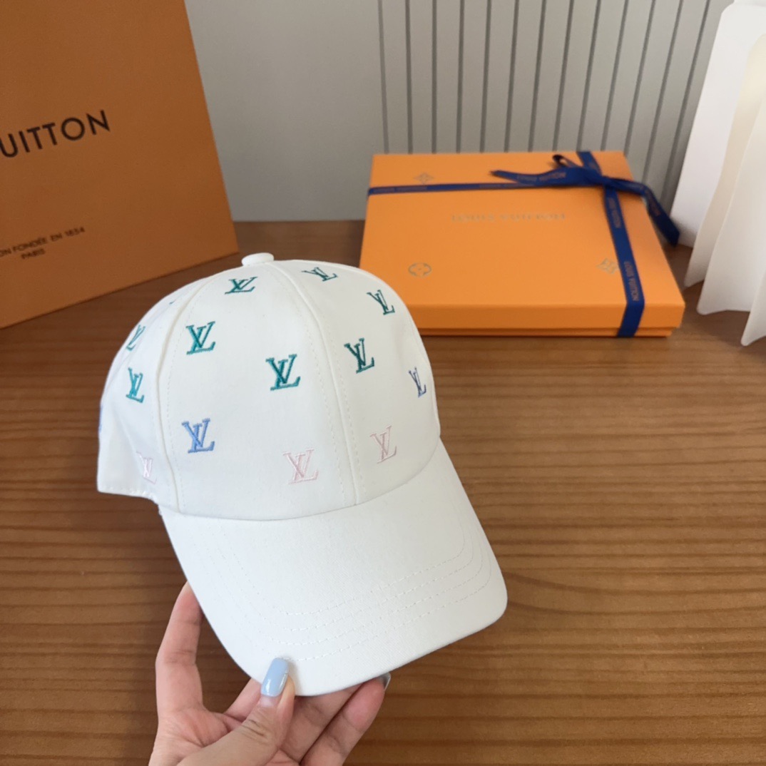 LV路易威登棒球帽 轻盈透气。完美版型，独家实物拍摄，男女适用