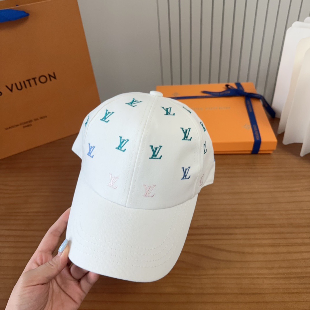 LV路易威登棒球帽 轻盈透气。完美版型，独家实物拍摄，男女适用