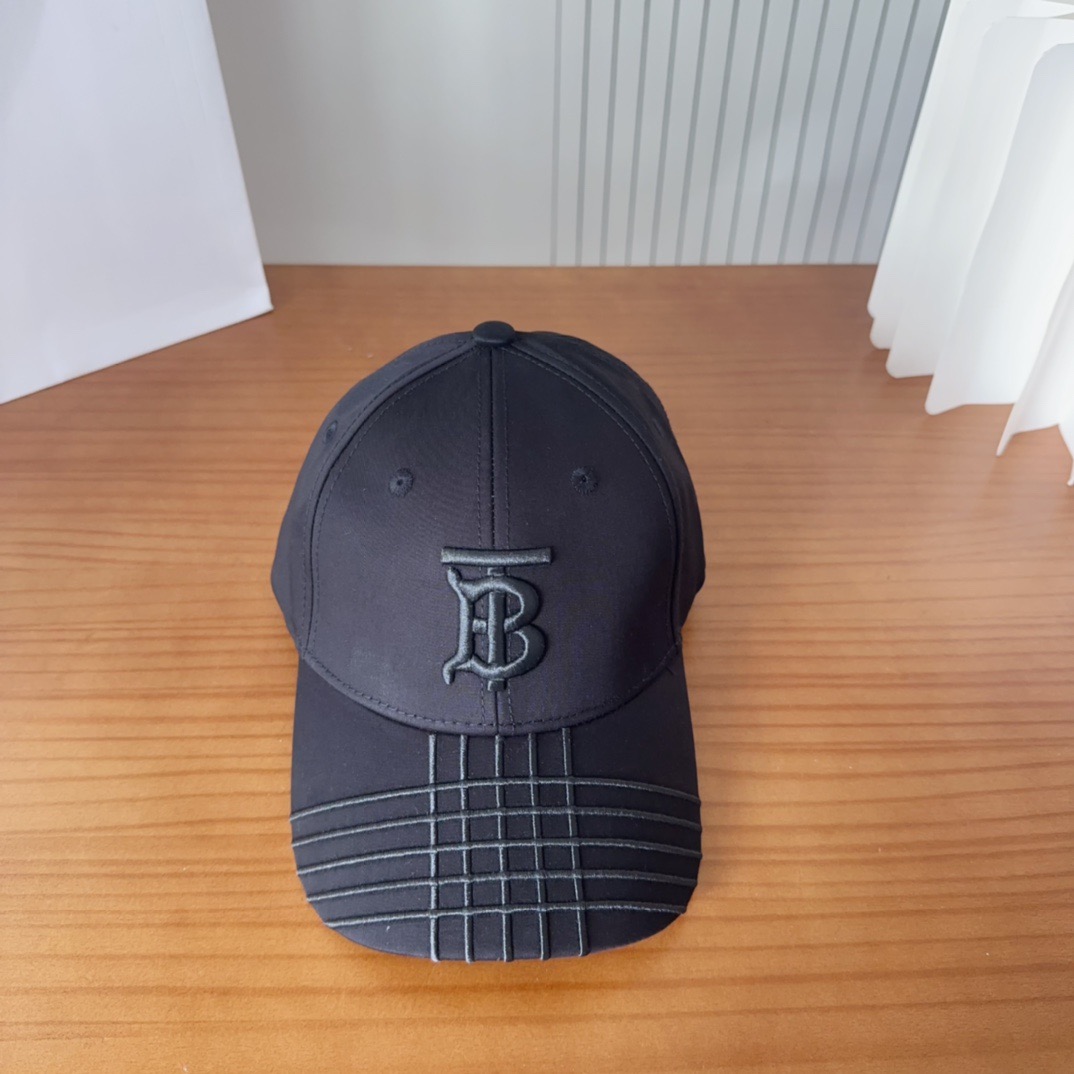 巴宝莉BURBERRY】🌸官网同步上线🎊 韩版新款英伦风定制款1:1原单品质 男女通用棒球帽 美邦工艺棉