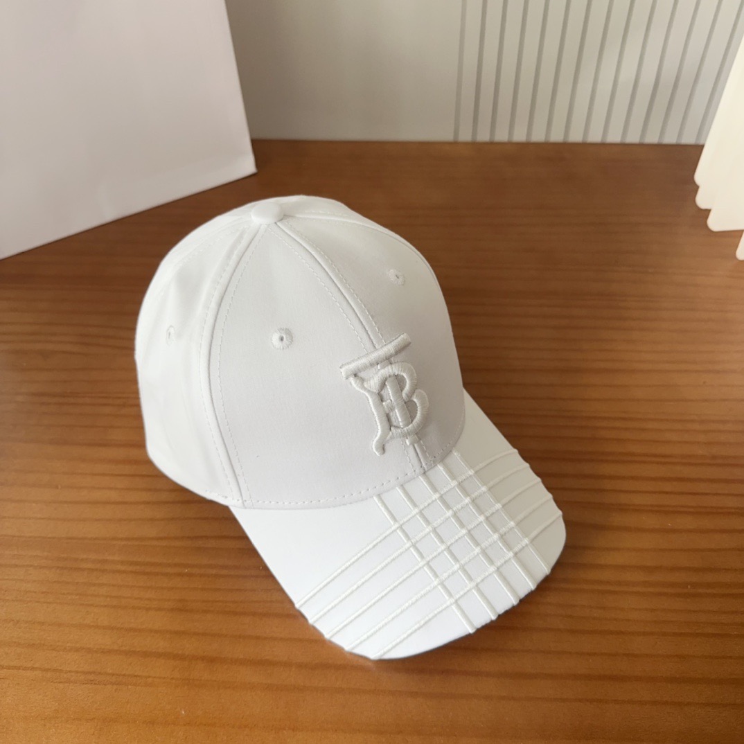 巴宝莉BURBERRY】🌸官网同步上线🎊 韩版新款英伦风定制款1:1原单品质 男女通用棒球帽 美邦工艺棉