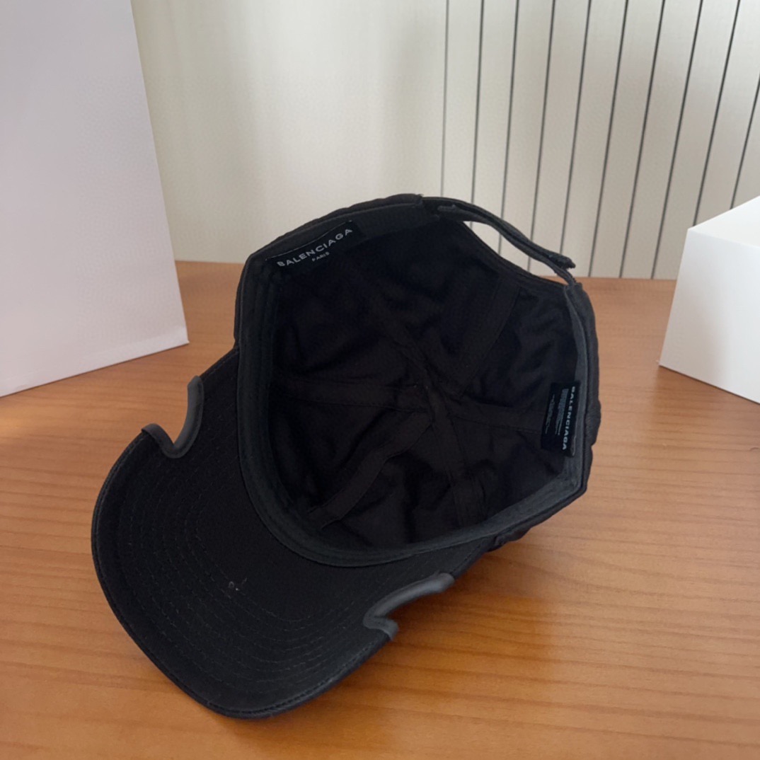 新品Balencia*a 巴黎世家刺绣字母新款棒球帽现货秒发🧢简约时尚超级无敌好看的帽子！情侣款！
