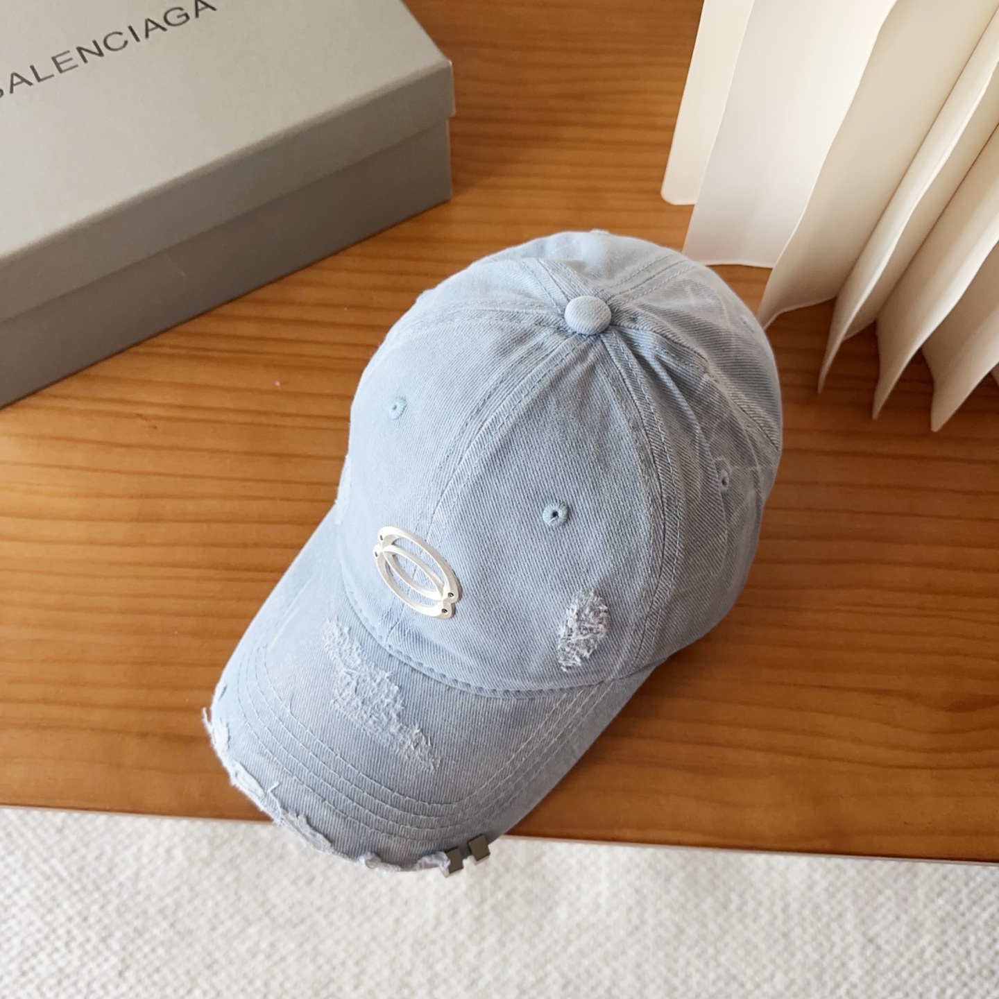 新品Balencia*a 巴黎世家刺绣字母新款棒球帽现货秒发🧢简约时尚超级无敌好看的帽子！情侣款！