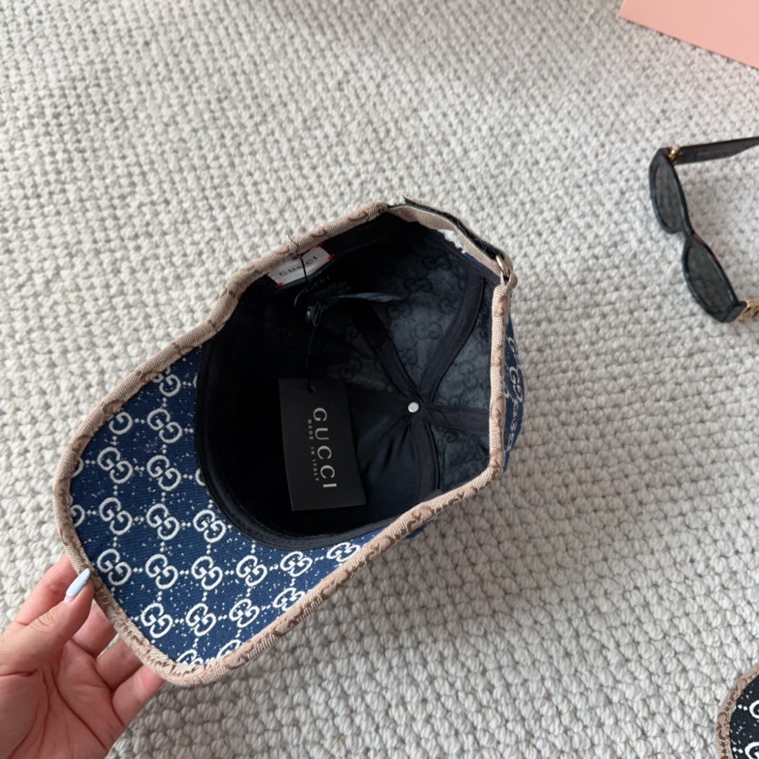 GUCCI古奇棒球帽👒 工艺非常精美 高档大气上档次！低调奢华，方便携带！