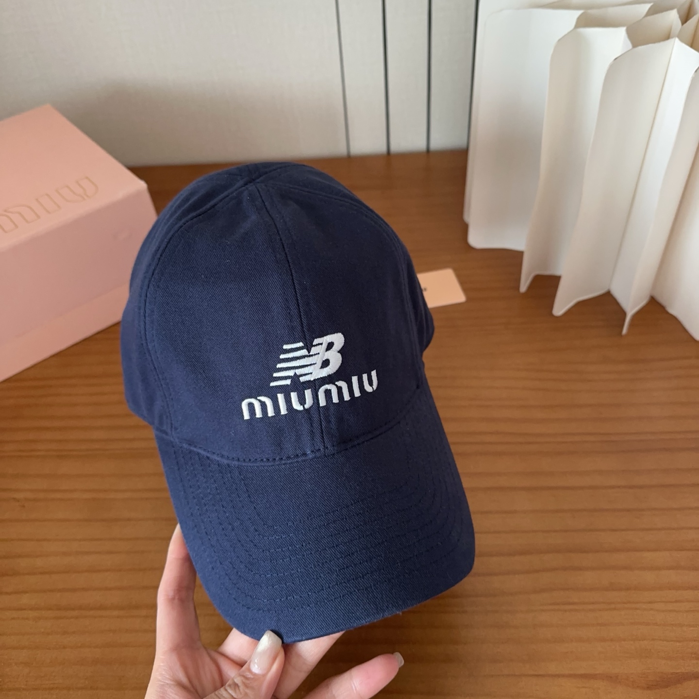 miumiu 缪缪秋冬新品棒球帽 原单正品开模订制，原版做工细致质量超赞！