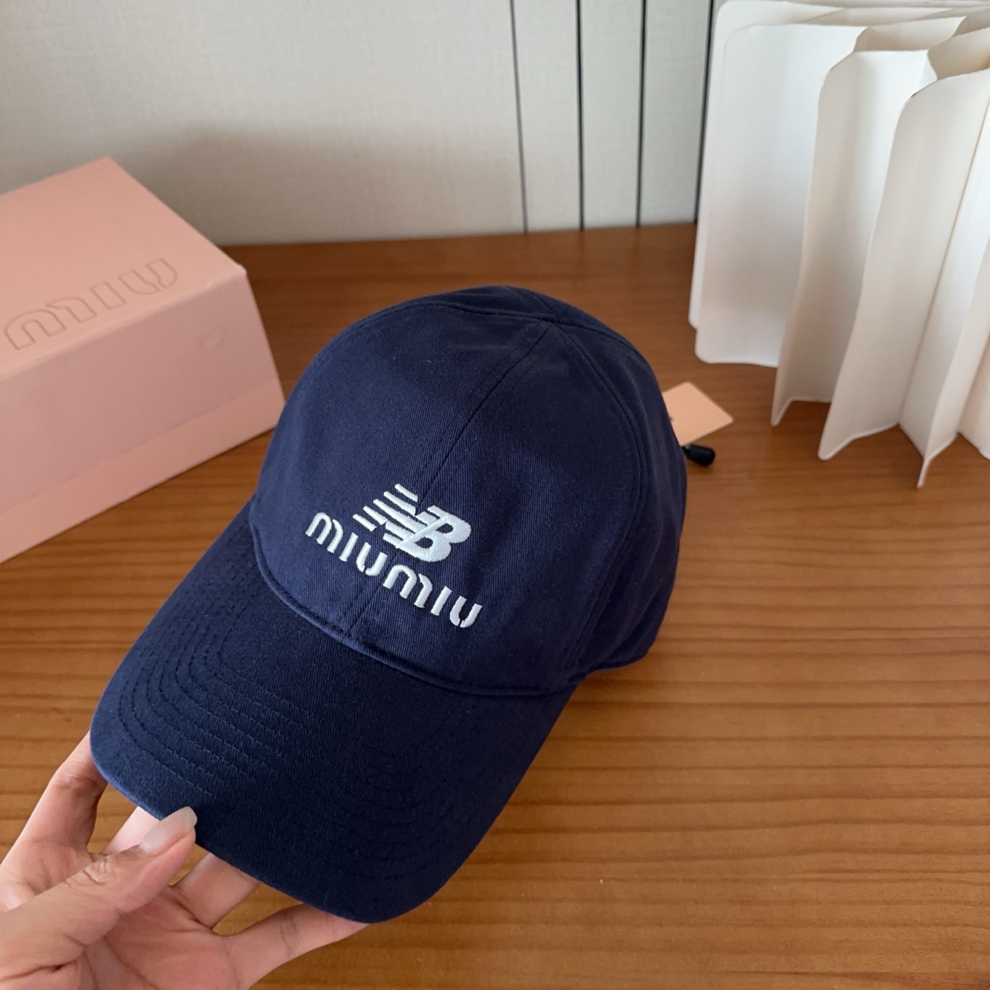 miumiu 缪缪秋冬新品棒球帽 原单正品开模订制，原版做工细致质量超赞！