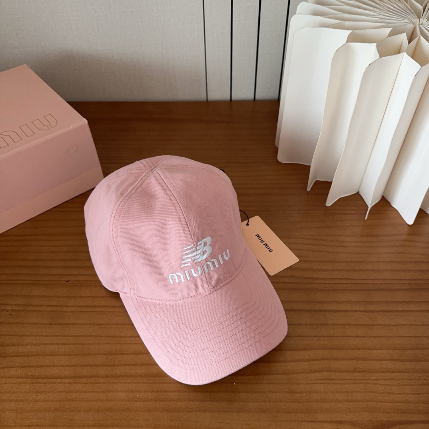 miumiu 缪缪秋冬新品棒球帽 原单正品开模订制，原版做工细致质量超赞！