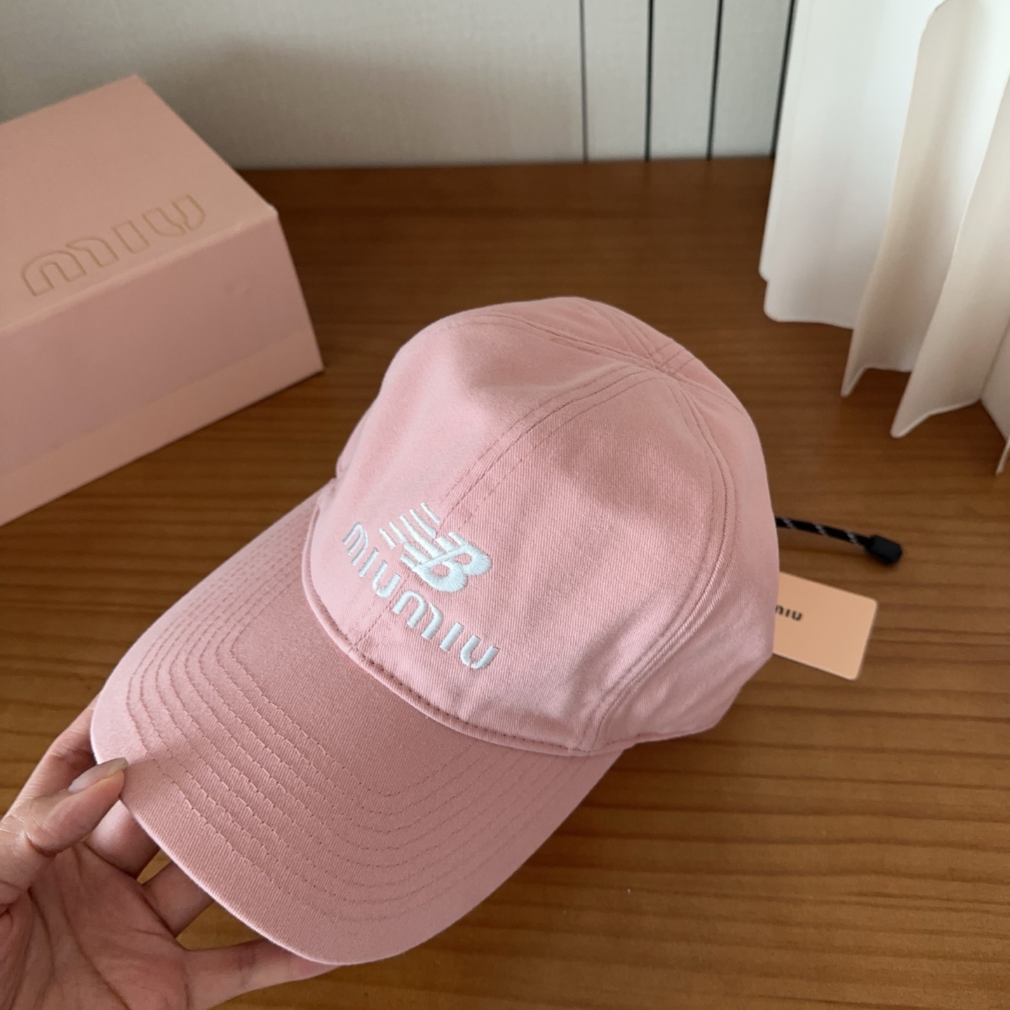 miumiu 缪缪秋冬新品棒球帽 原单正品开模订制，原版做工细致质量超赞！