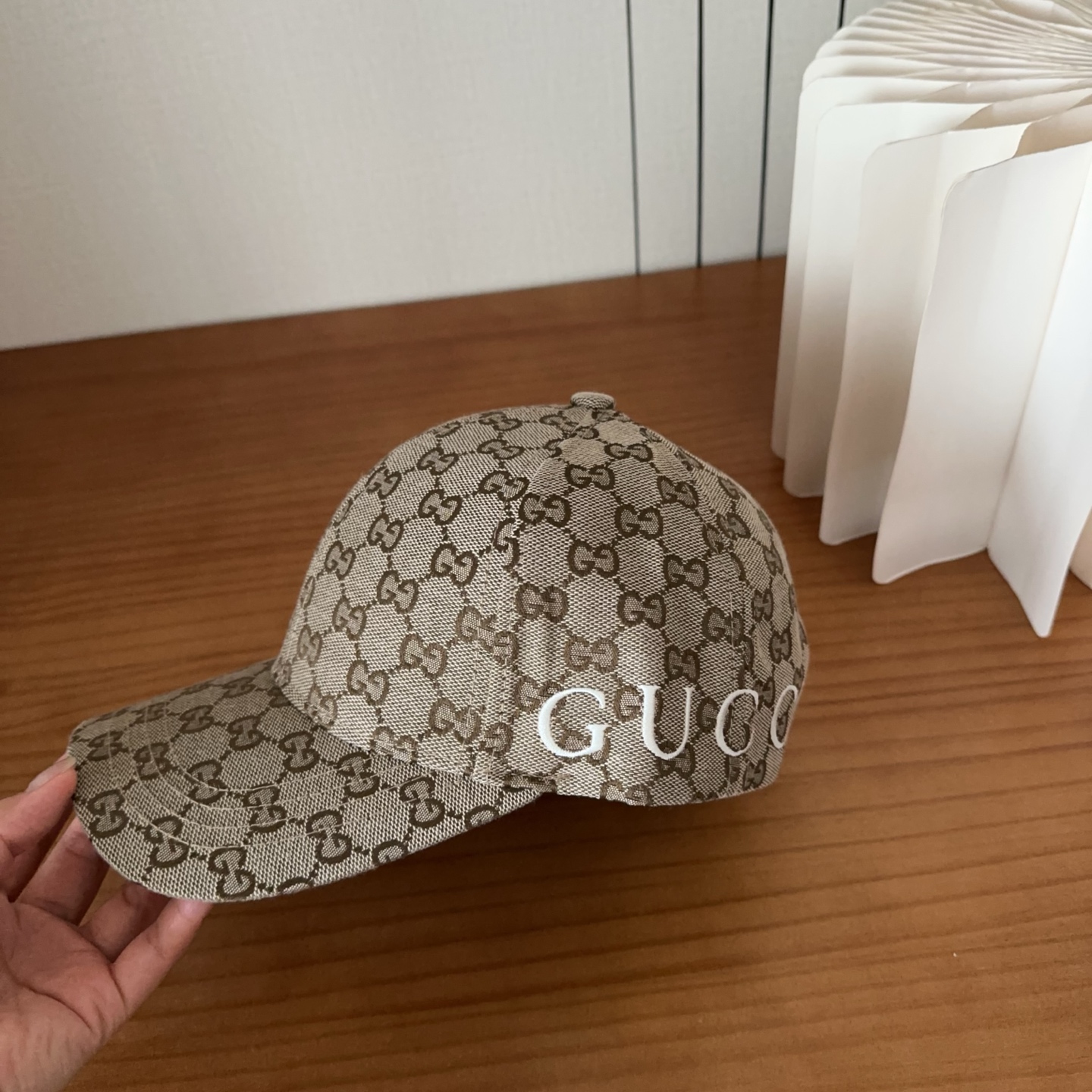 👒古奇GUCCI 👒专柜新款棒球帽，简单大方 男女通用遮阳帽