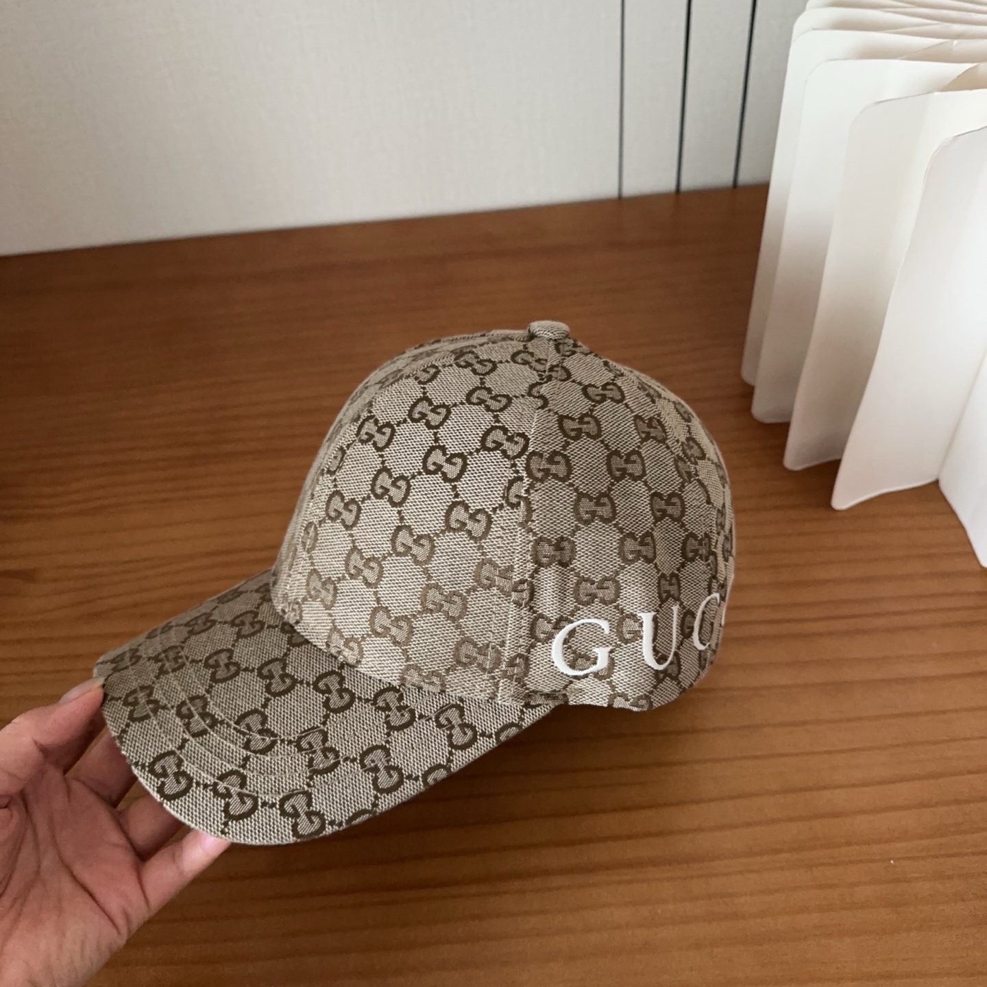 👒古奇GUCCI 👒专柜新款棒球帽，简单大方 男女通用遮阳帽