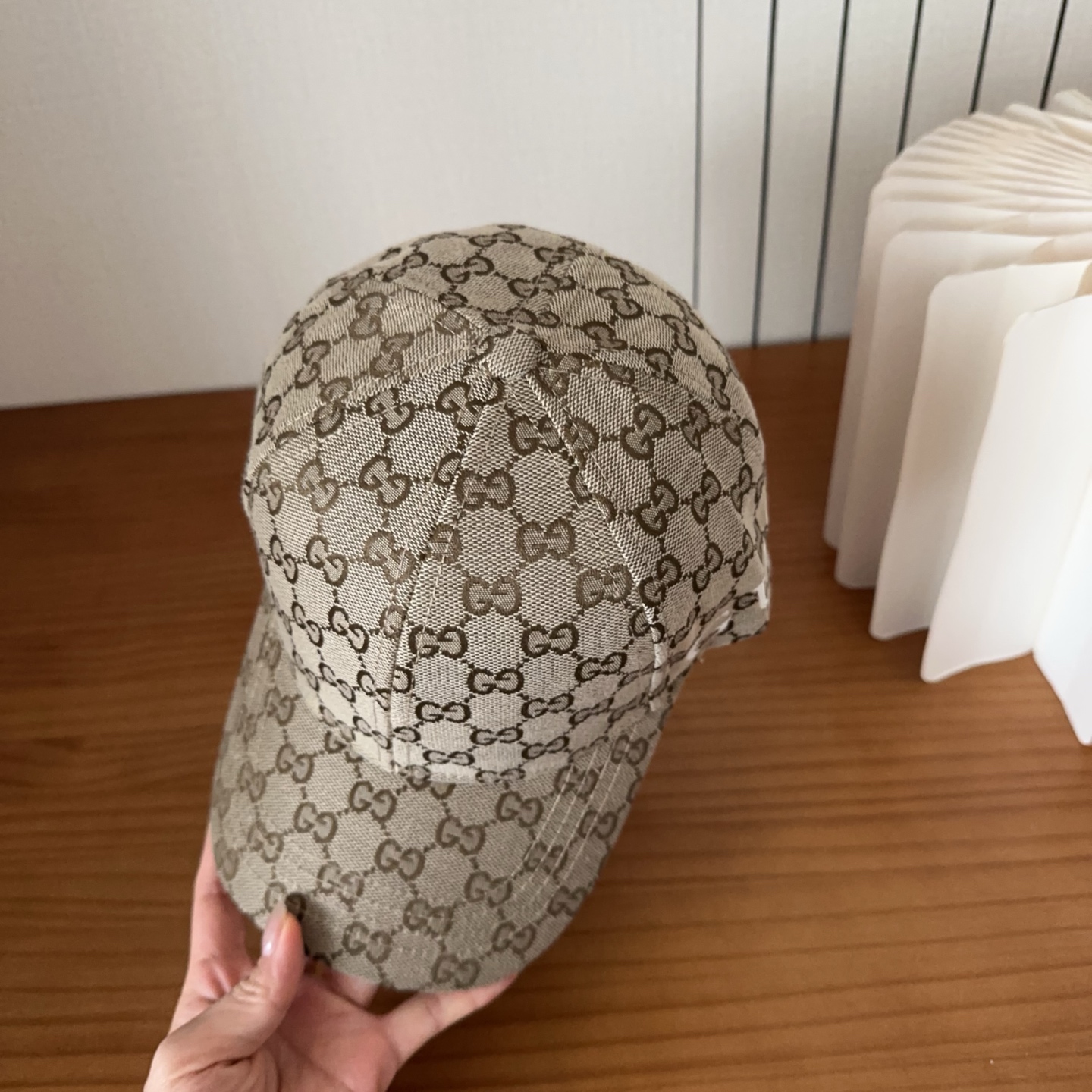 👒古奇GUCCI 👒专柜新款棒球帽，简单大方 男女通用遮阳帽