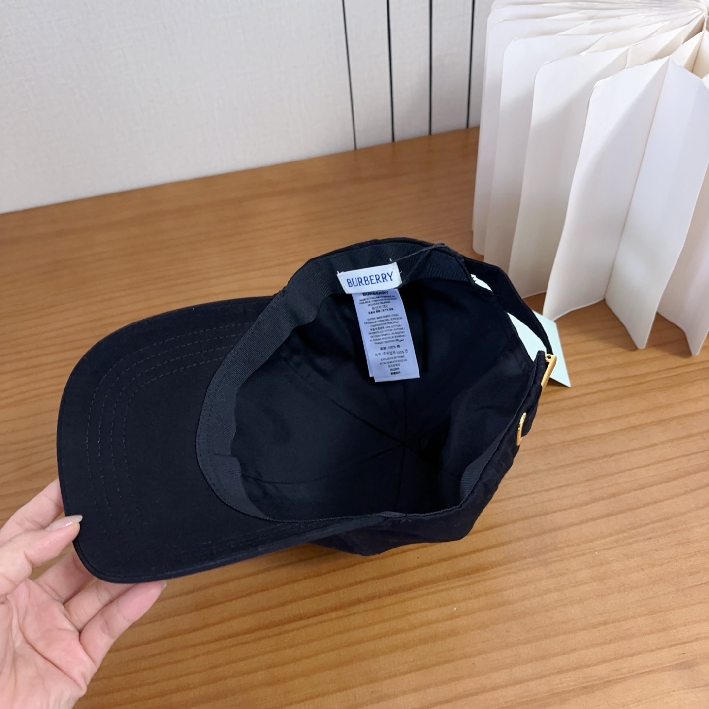 巴宝莉BURBERRY】🌸官网同步上线🎊 韩版新款英伦风定制款1:1原单品质 男女通用棒球帽 美邦工艺棉