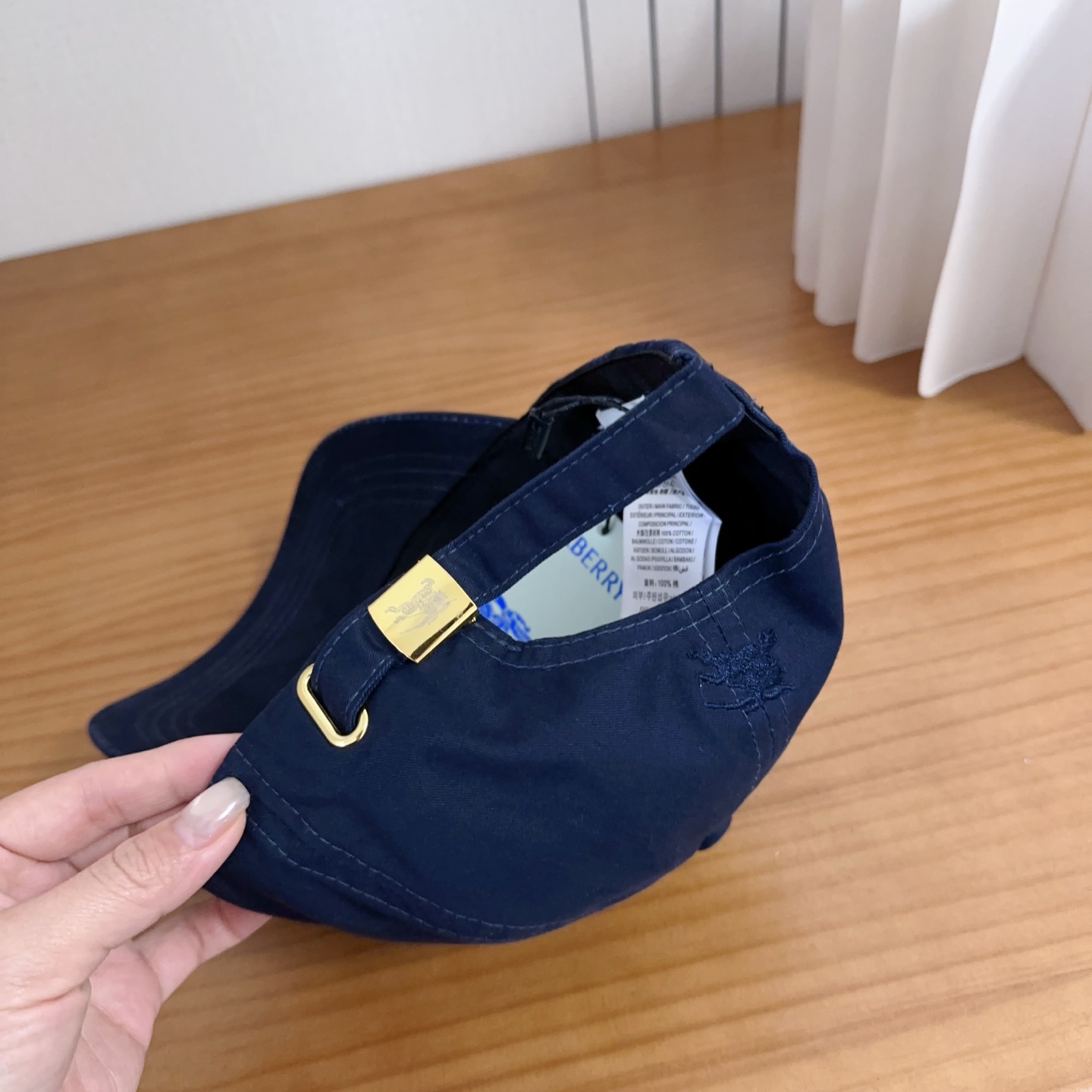 巴宝莉BURBERRY】🌸官网同步上线🎊 韩版新款英伦风定制款1:1原单品质 男女通用棒球帽 美邦工艺棉