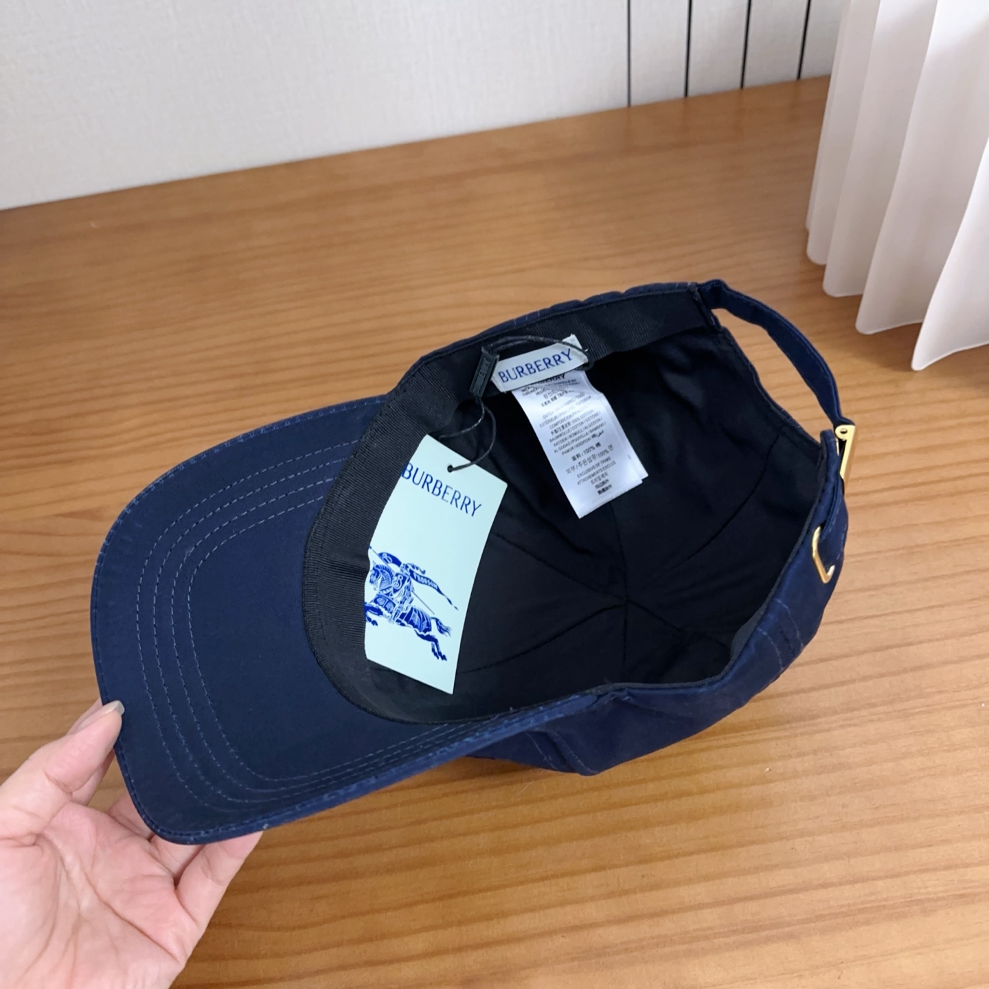 巴宝莉BURBERRY】🌸官网同步上线🎊 韩版新款英伦风定制款1:1原单品质 男女通用棒球帽 美邦工艺棉