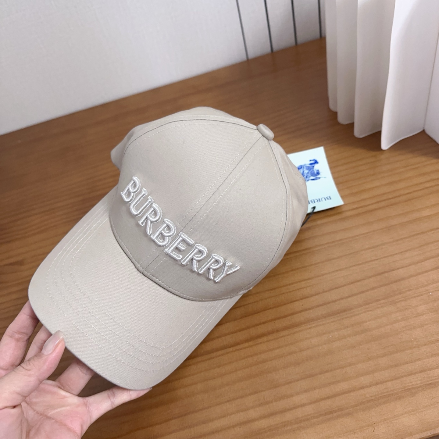 巴宝莉BURBERRY】🌸官网同步上线🎊 韩版新款英伦风定制款1:1原单品质 男女通用棒球帽 美邦工艺棉