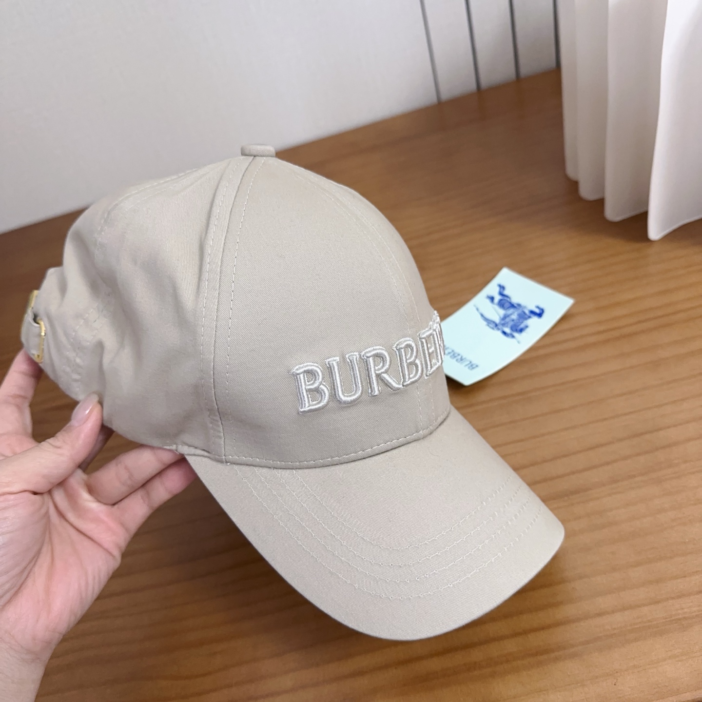 巴宝莉BURBERRY】🌸官网同步上线🎊 韩版新款英伦风定制款1:1原单品质 男女通用棒球帽 美邦工艺棉