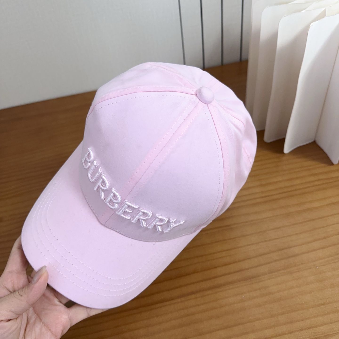 巴宝莉BURBERRY】🌸官网同步上线🎊 韩版新款英伦风定制款1:1原单品质 男女通用棒球帽 美邦工艺棉