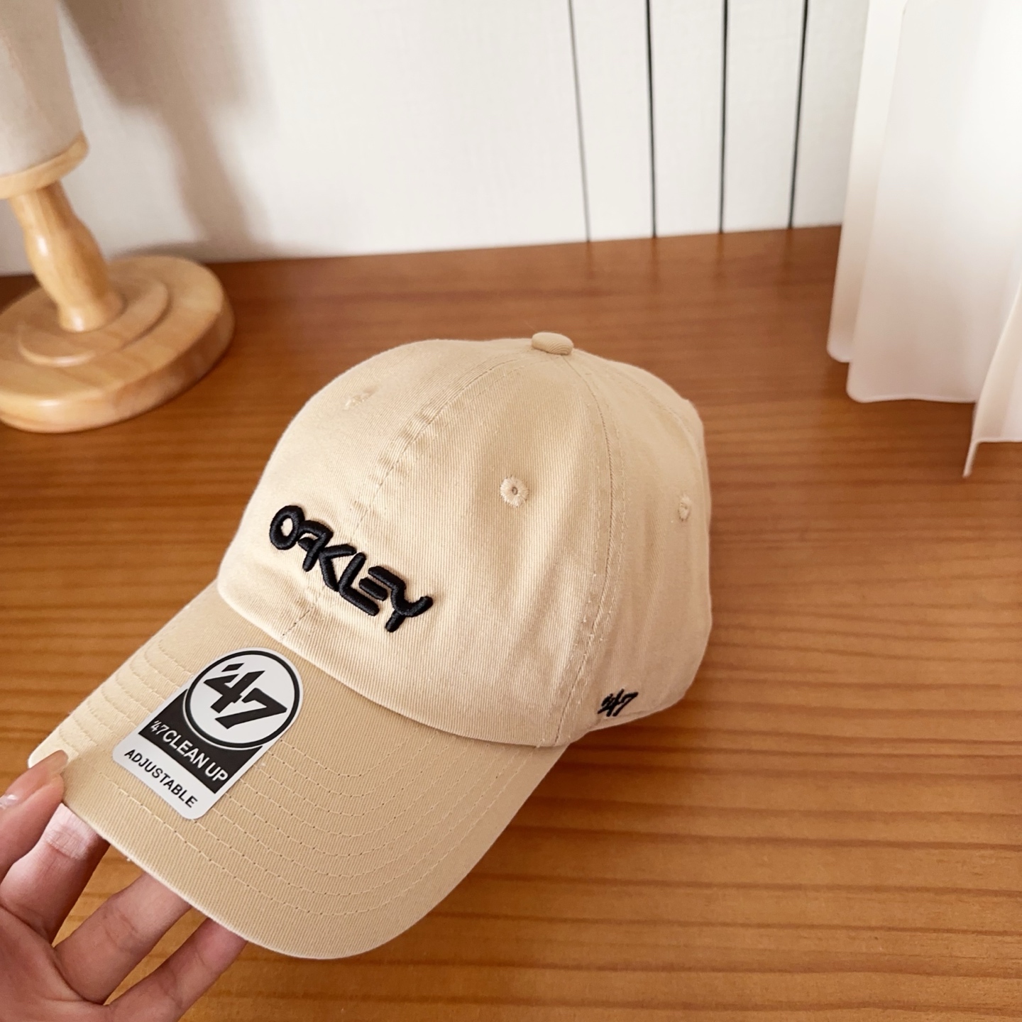 OAKLEY × 47 立体刺绣鸭舌帽 | 浅夏系必备‼️