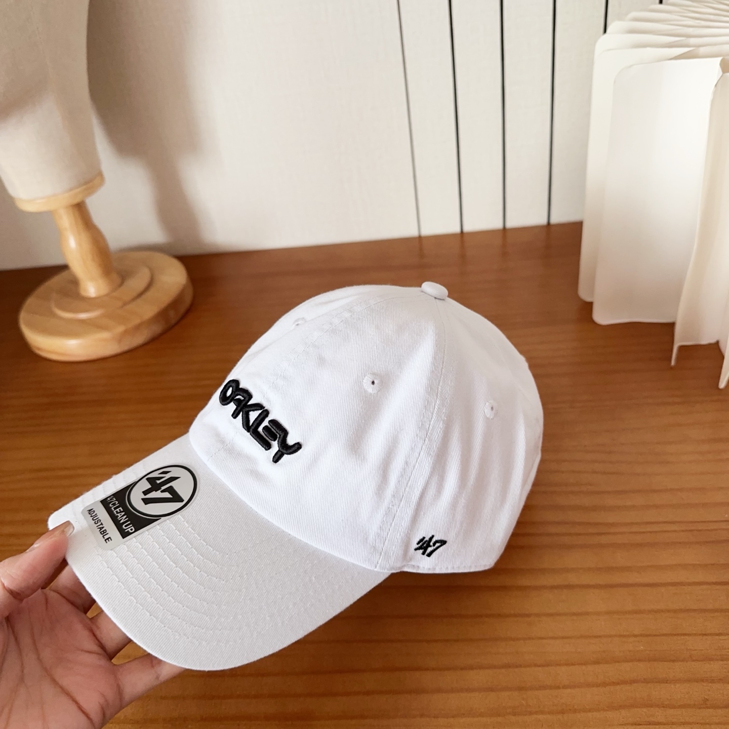 OAKLEY × 47 立体刺绣鸭舌帽 | 浅夏系必备‼️