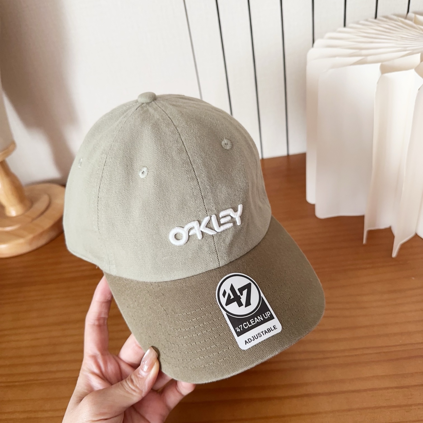 OAKLEY × 47 立体刺绣鸭舌帽 | 浅夏系必备‼️