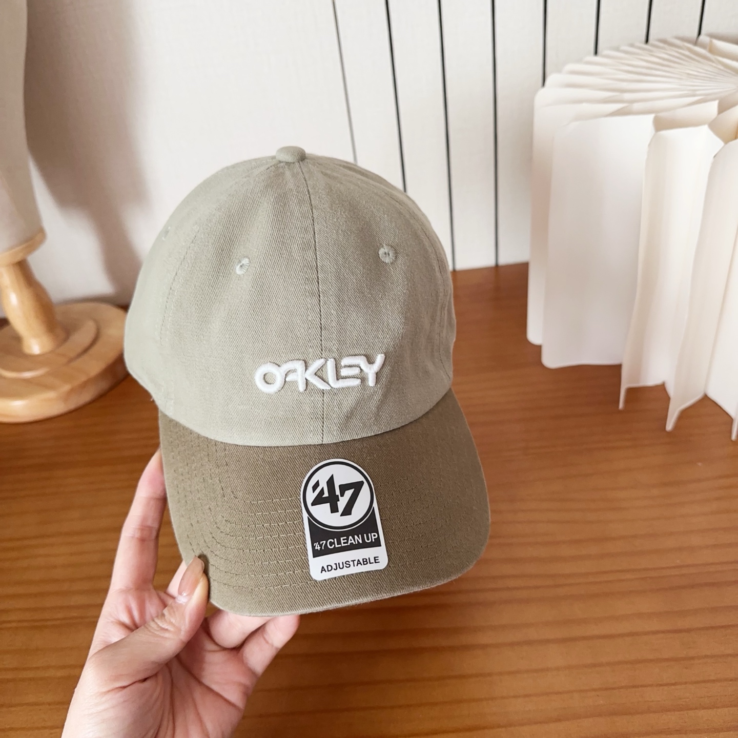 OAKLEY × 47 立体刺绣鸭舌帽 | 浅夏系必备‼️