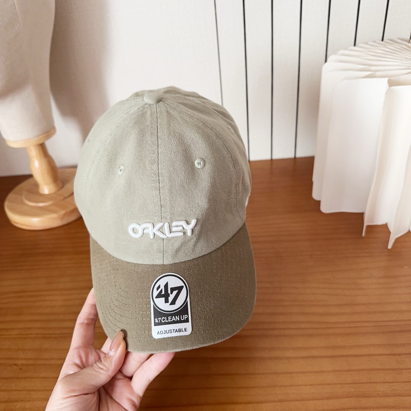 OAKLEY × 47 立体刺绣鸭舌帽 | 浅夏系必备‼️