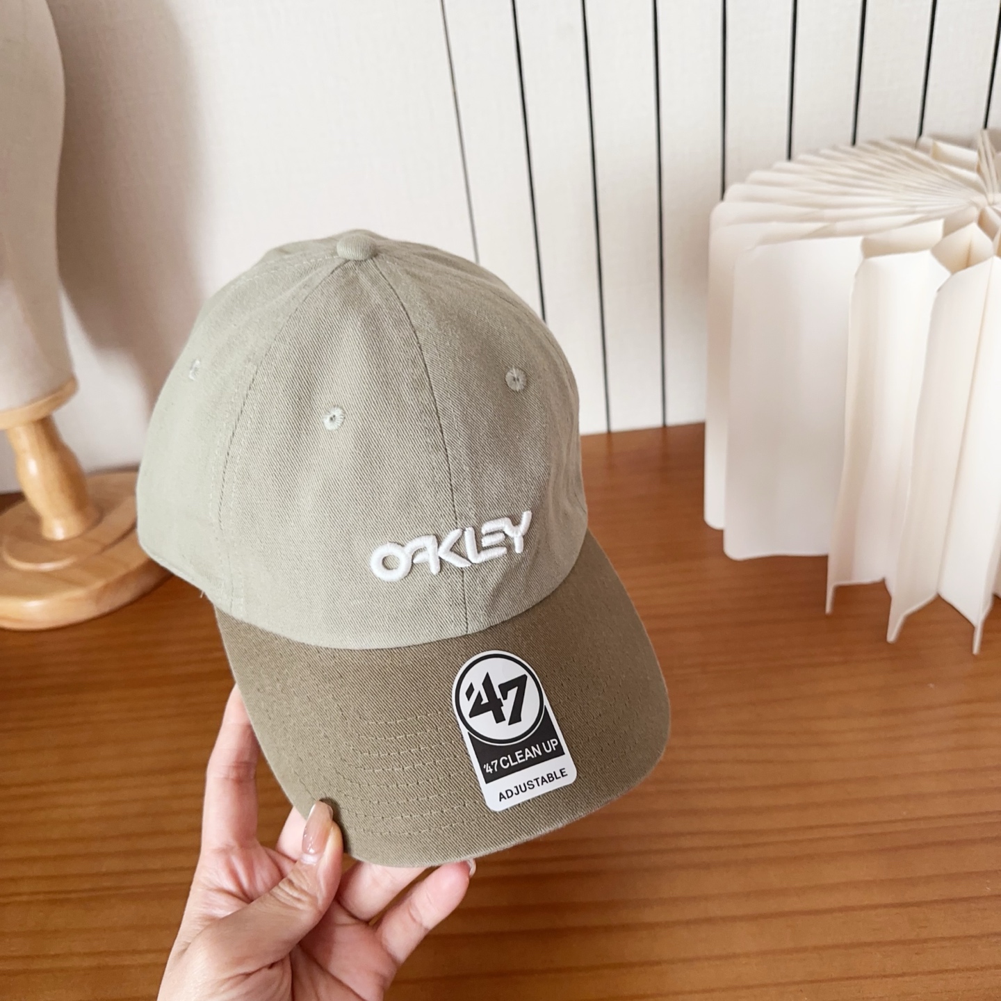 OAKLEY × 47 立体刺绣鸭舌帽 | 浅夏系必备‼️