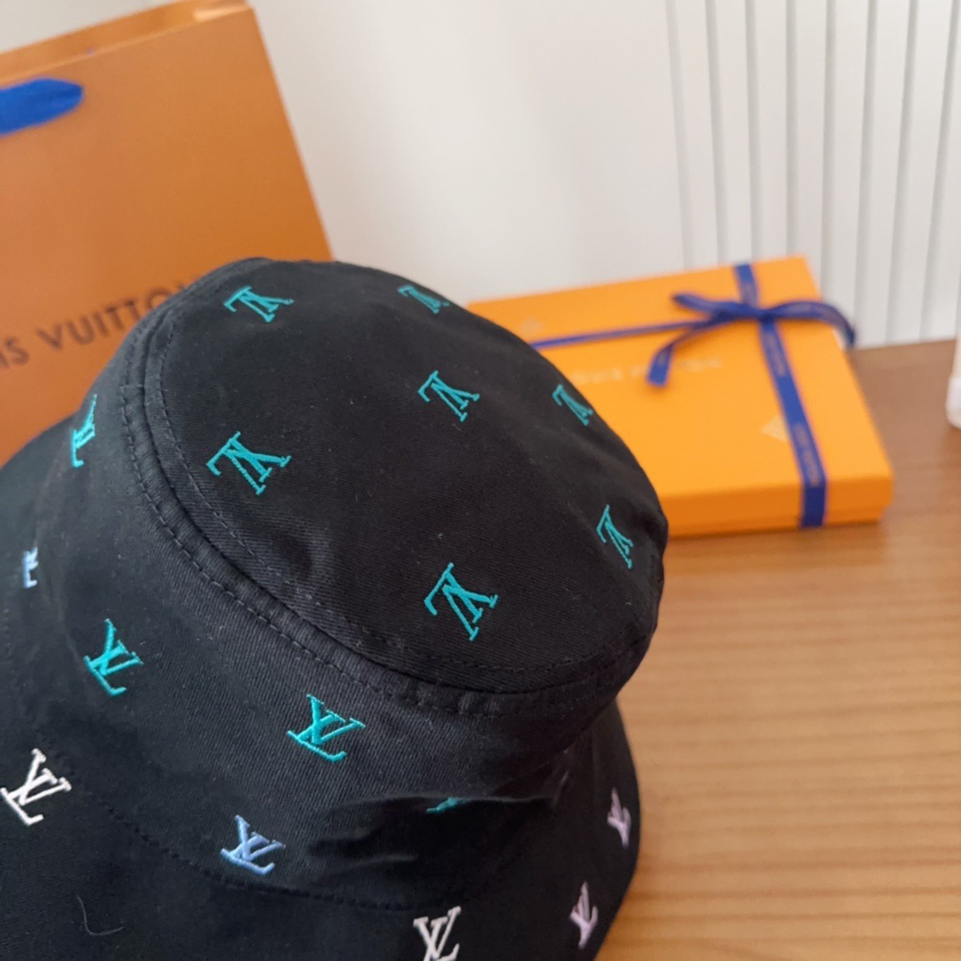 LV路易威登渔夫帽 轻盈透气。完美版型，独家实物拍摄，男女适用