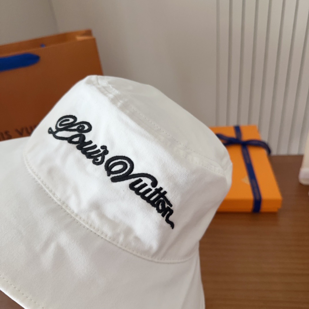 LV路易威登渔夫帽 轻盈透气。完美版型，独家实物拍摄，男女适用