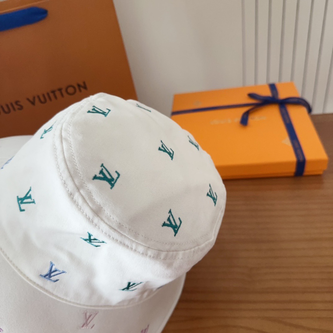 LV路易威登渔夫帽 轻盈透气。完美版型，独家实物拍摄，男女适用