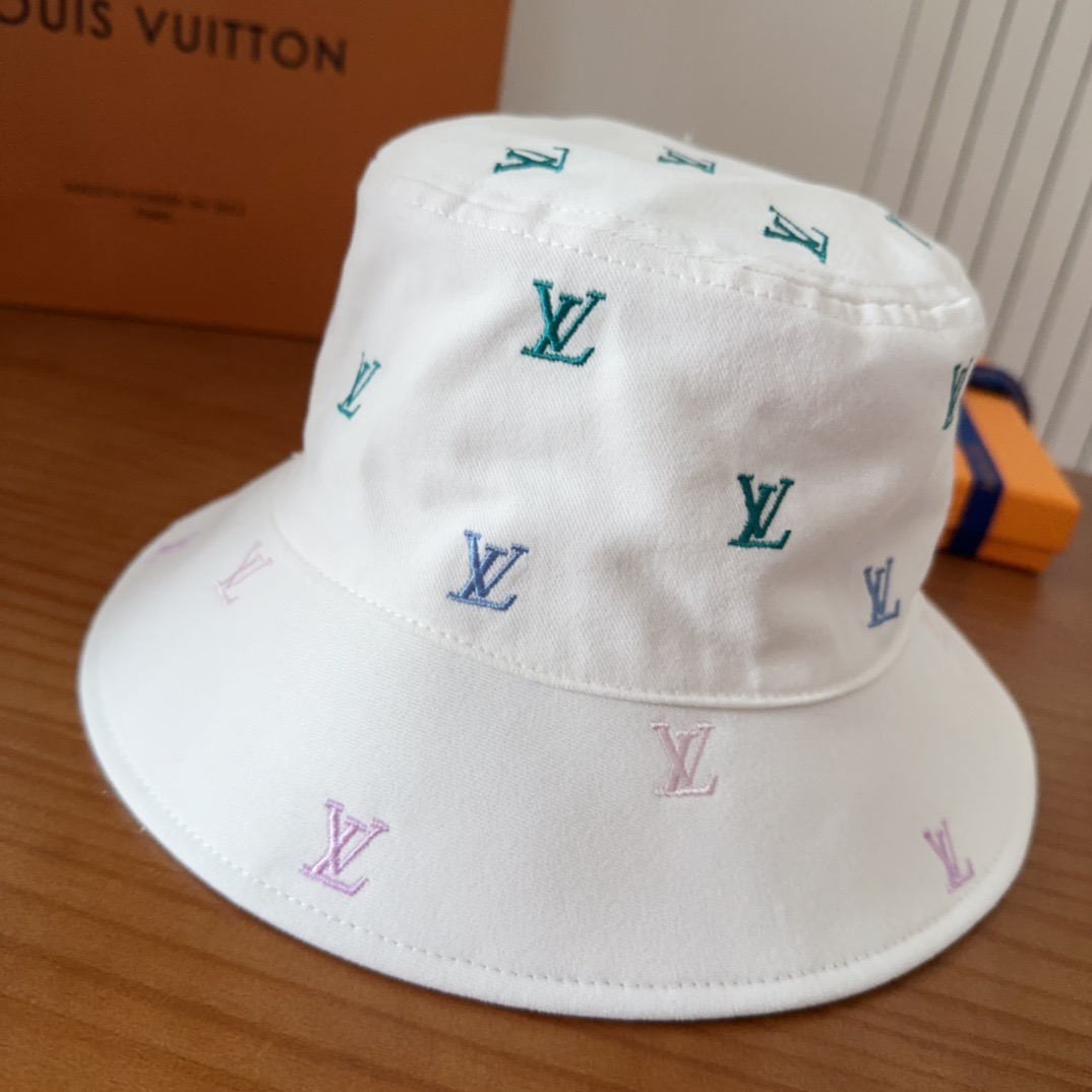LV路易威登渔夫帽 轻盈透气。完美版型，独家实物拍摄，男女适用
