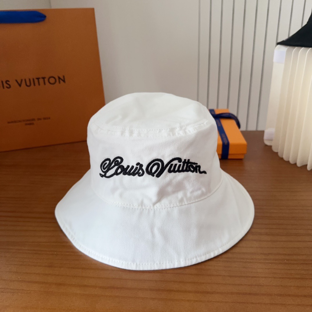 LV路易威登渔夫帽 轻盈透气。完美版型，独家实物拍摄，男女适用