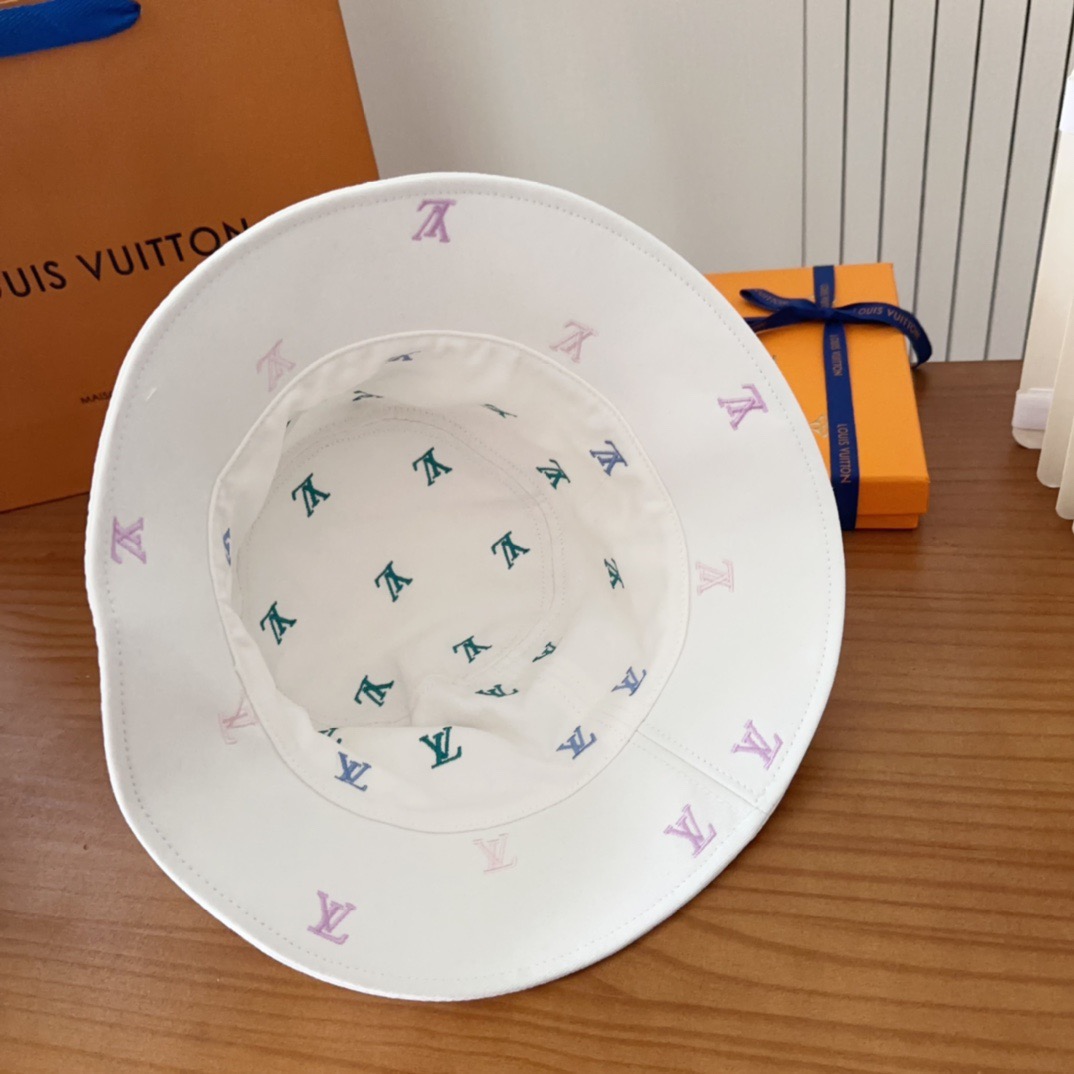 LV路易威登渔夫帽 轻盈透气。完美版型，独家实物拍摄，男女适用