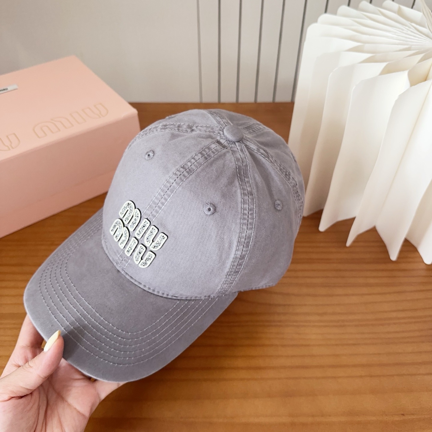 MIUM缪缪 2025新款棒球帽，🔆百搭日常款～出街必备