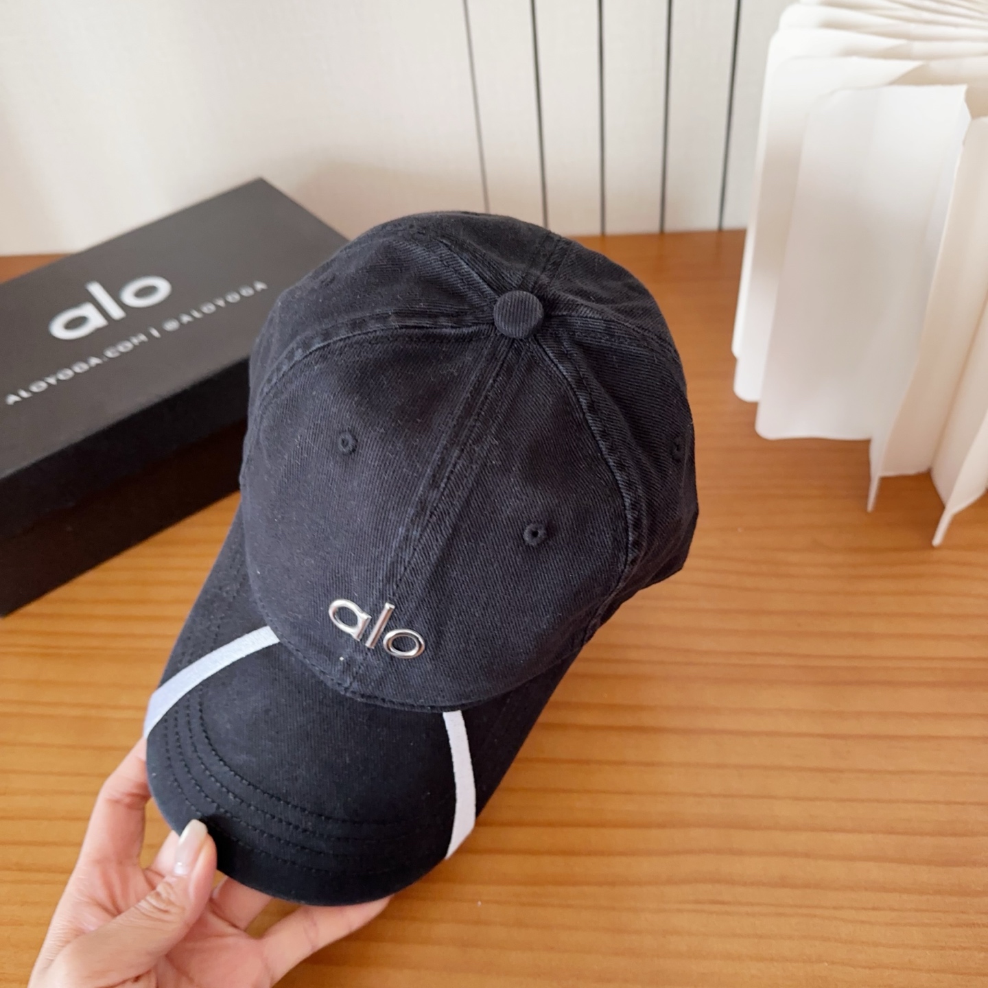 爆款🔥Alo新款棒球帽定制面料，简约时尚更透气，超火爆现货秒发