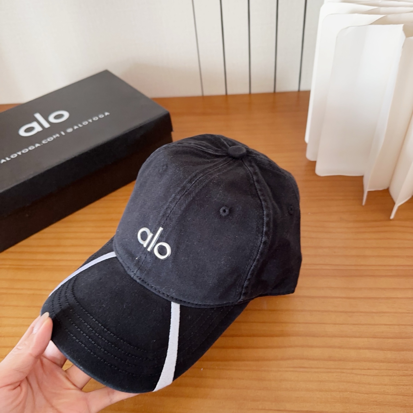 爆款🔥Alo新款棒球帽定制面料，简约时尚更透气，超火爆现货秒发