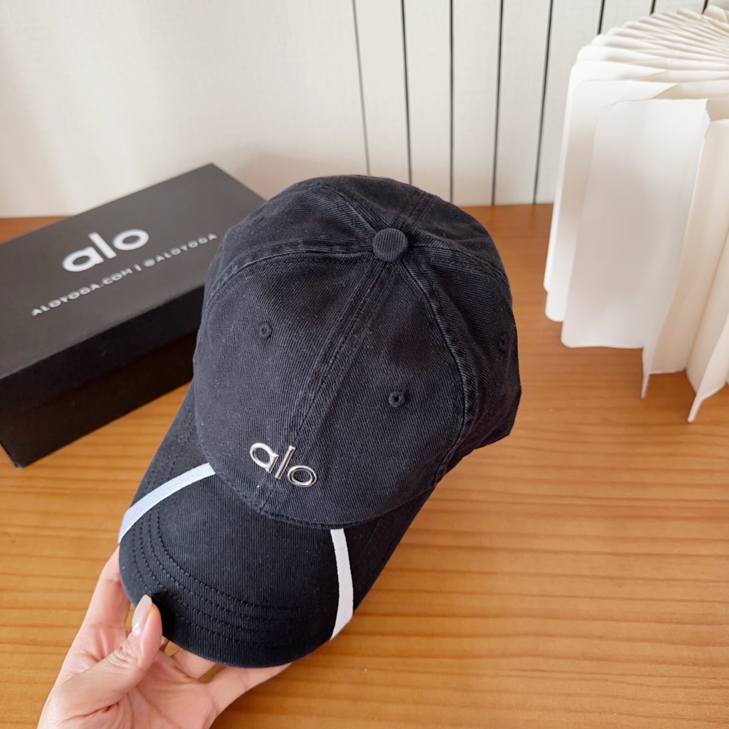 爆款🔥Alo新款棒球帽定制面料，简约时尚更透气，超火爆现货秒发