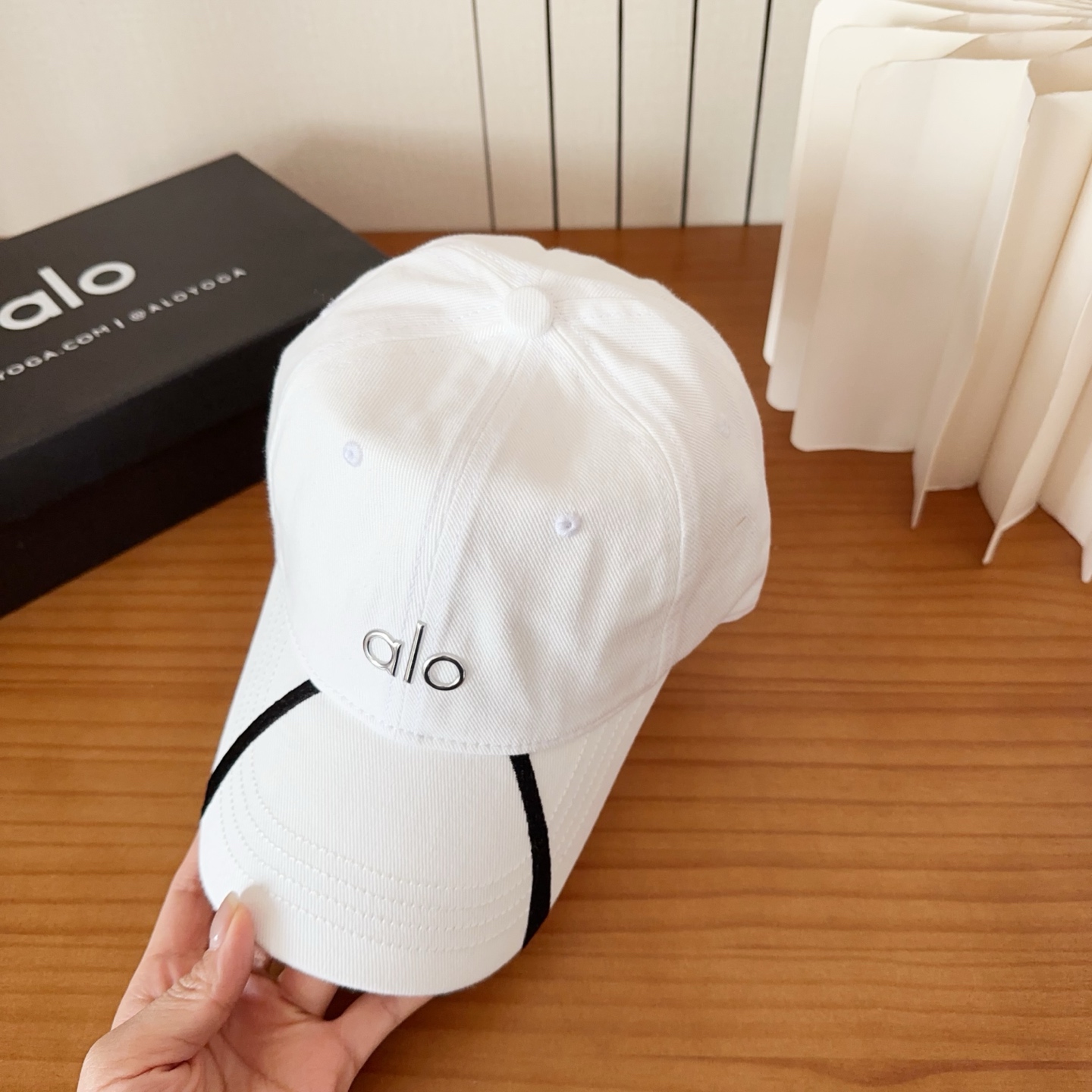 爆款🔥Alo新款棒球帽定制面料，简约时尚更透气，超火爆现货秒发