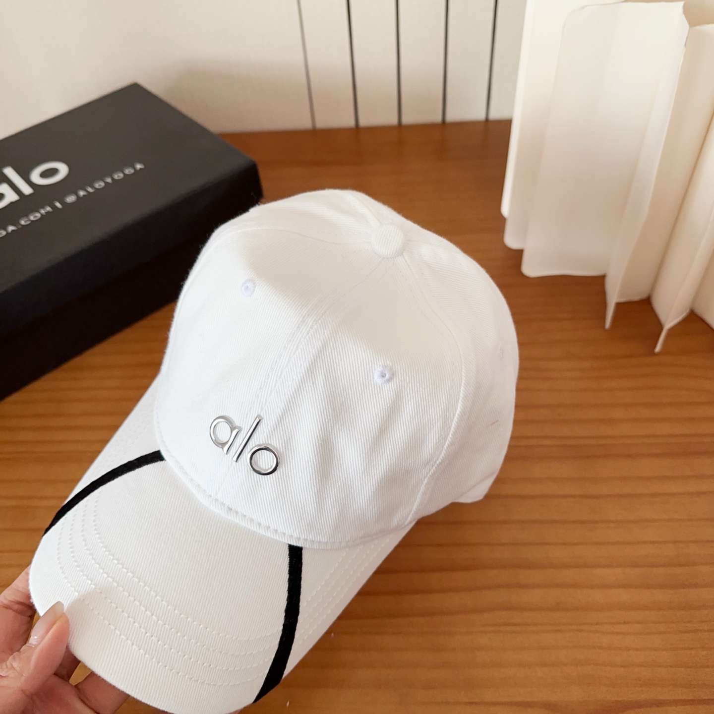 爆款🔥Alo新款棒球帽定制面料，简约时尚更透气，超火爆现货秒发