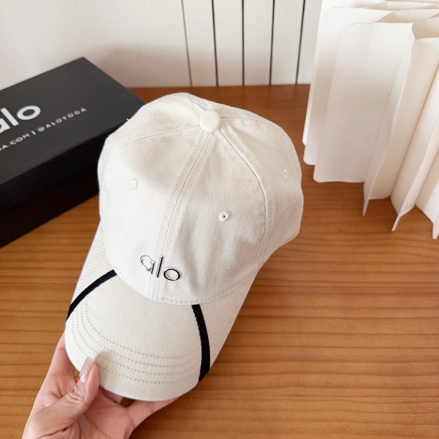 爆款🔥Alo新款棒球帽定制面料，简约时尚更透气，超火爆现货秒发