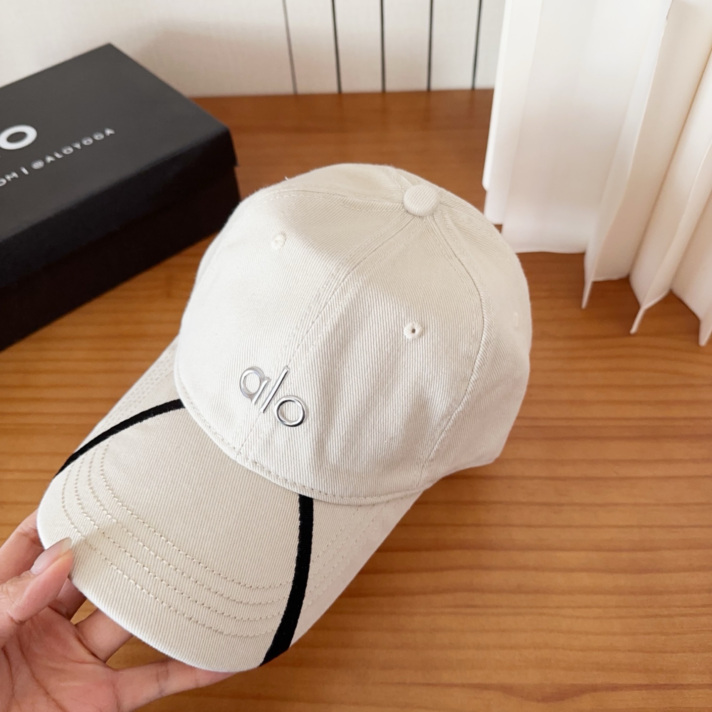 爆款🔥Alo新款棒球帽定制面料，简约时尚更透气，超火爆现货秒发