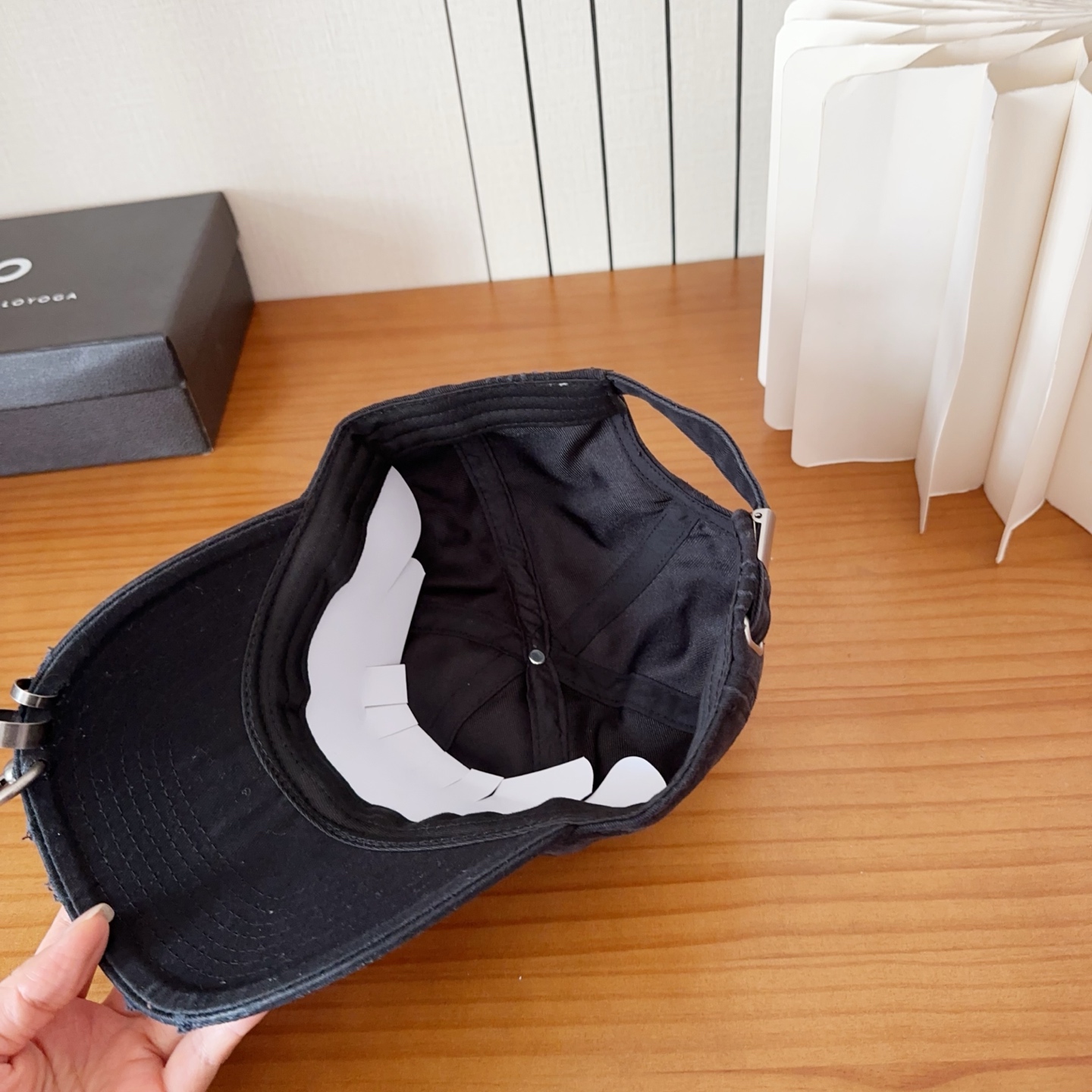 Chrome Hearts 克罗心💓早春韩版时尚复古做旧破洞帽子磨损设计百搭棒球帽鸭舌帽