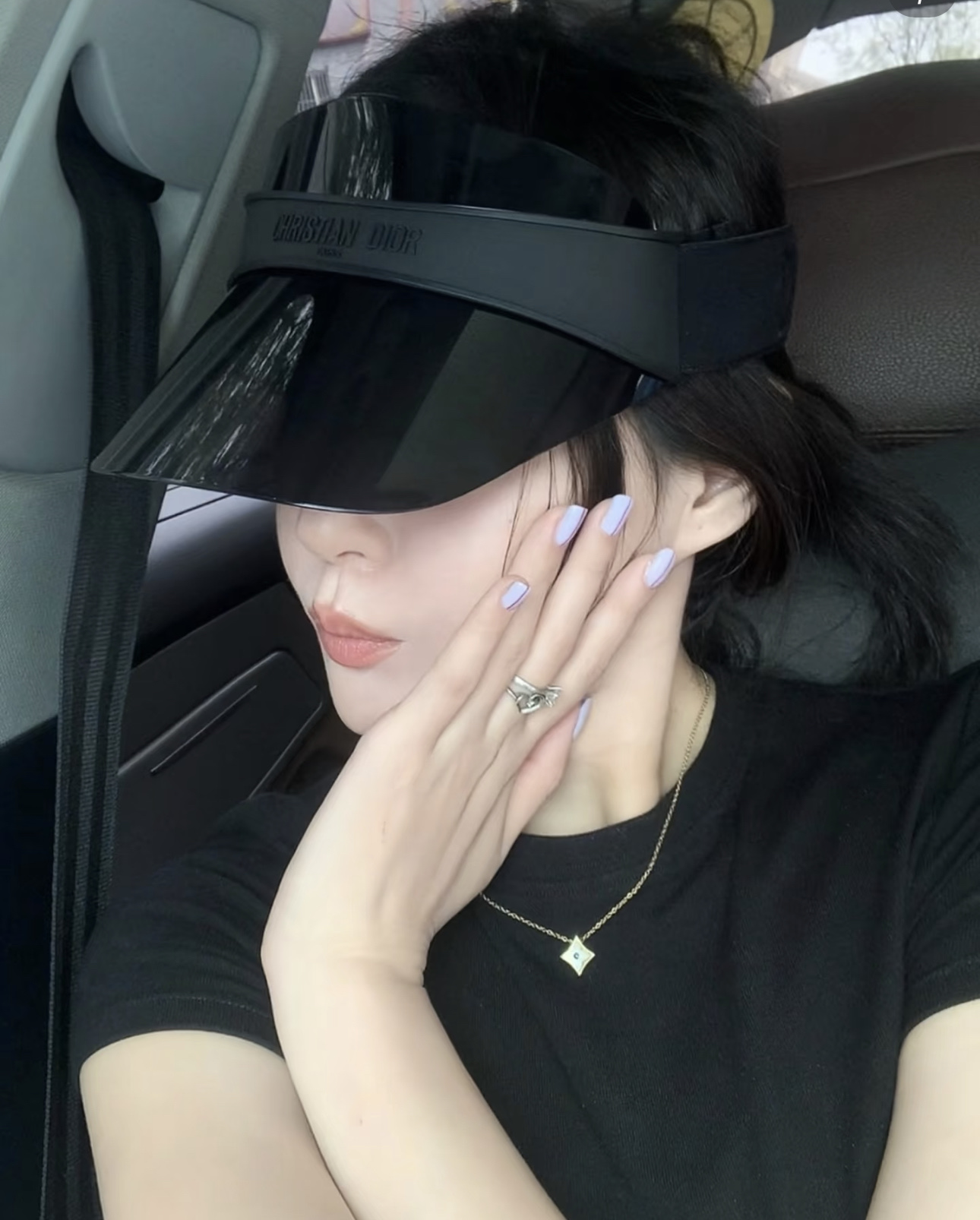 𝐷𝑖𝑜𝑟 时尚很拉风哦！ 空顶遮阳帽✨ 真的太喜欢