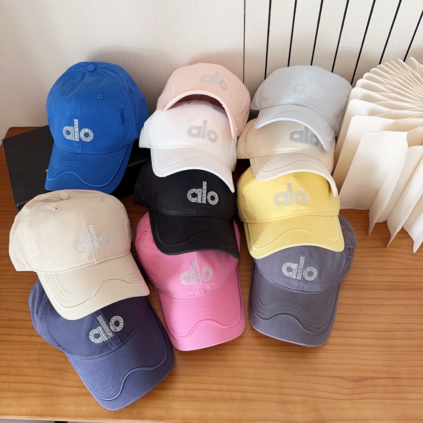 爆款🔥Alo新款棒球帽定制面料，简约时尚更透气，超火爆现货秒发