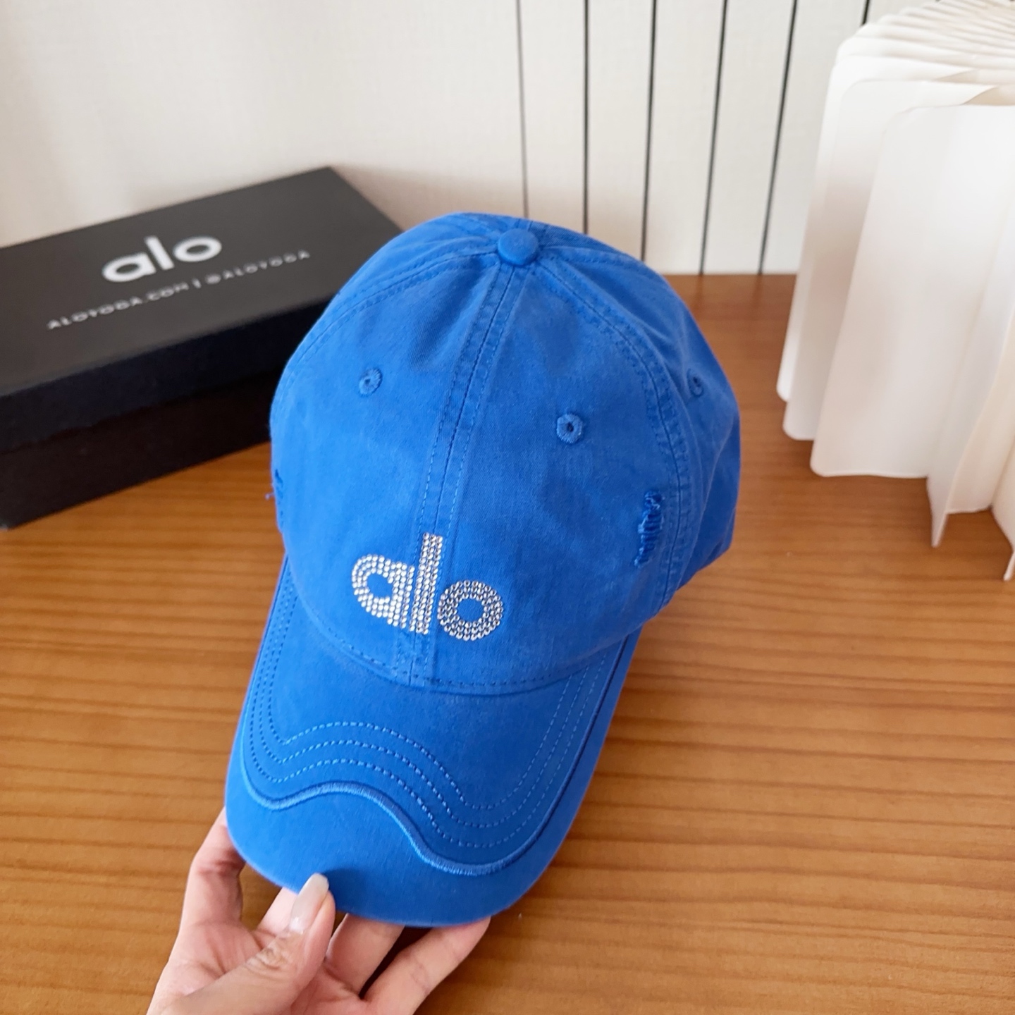 爆款🔥Alo新款棒球帽定制面料，简约时尚更透气，超火爆现货秒发