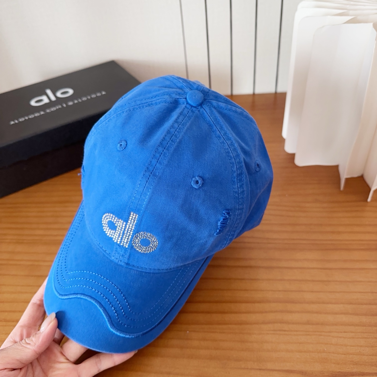 爆款🔥Alo新款棒球帽定制面料，简约时尚更透气，超火爆现货秒发
