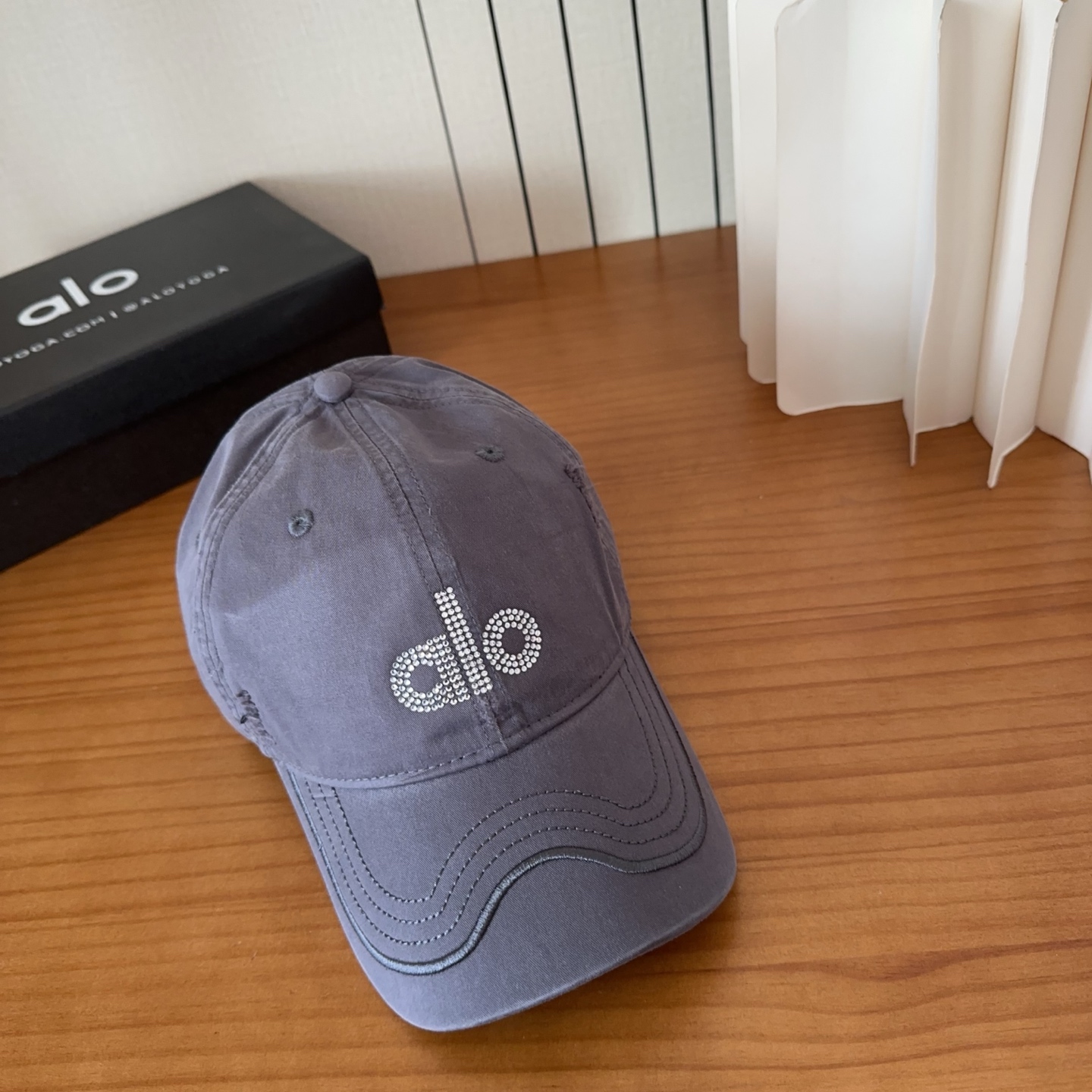 爆款🔥Alo新款棒球帽定制面料，简约时尚更透气，超火爆现货秒发