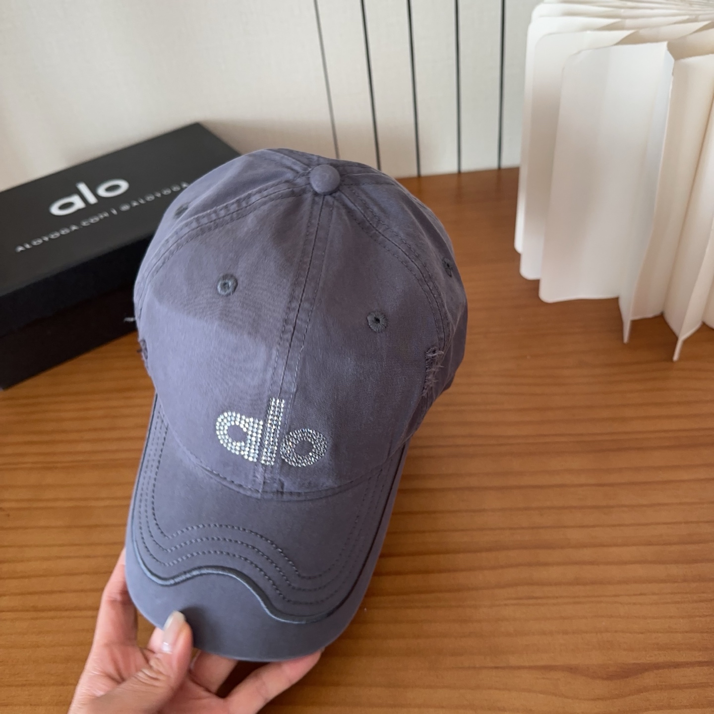 爆款🔥Alo新款棒球帽定制面料，简约时尚更透气，超火爆现货秒发